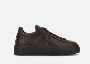 Hogan sneakers hogan h-stripes in pelle