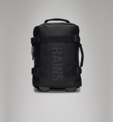 Rains la texel cabin bag mini è la proposta di rains per viaggiare leggeri.
