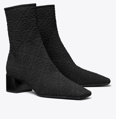 Tory Burch stivaletto elasticizzato t monogram