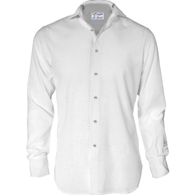 Saint barth camicia lino bianca