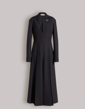 Alberta Ferretti abito tropical wool 54% pl 44% wo 2%ea