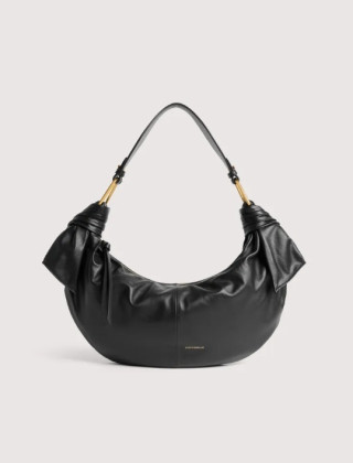 Coccinelle coccinelle furoshiki puffy smooth leather
