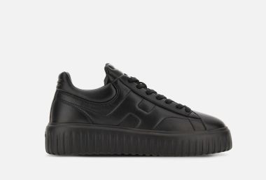 Hogan hogan h-stripes pelle nera