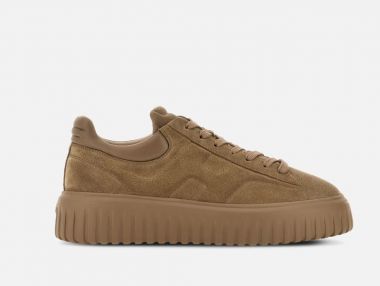 Hogan sneakers hogan h-stripes camoscio