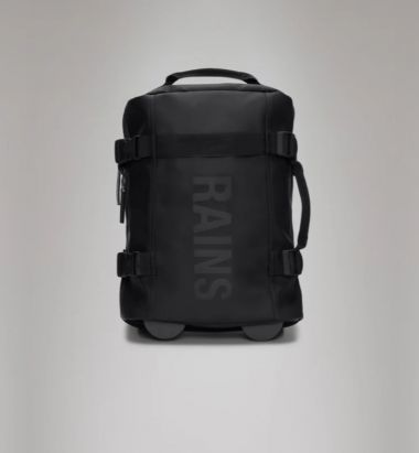 Rains la texel cabin bag mini è la proposta di rains per viaggiare leggeri.