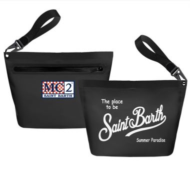 Saint barth pochette rigida nera