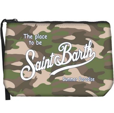 Saint barth pochette in scuba camouflage