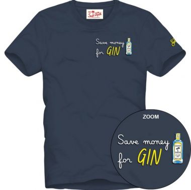 Saint barth t-shirt ricamo laterale save money for gin