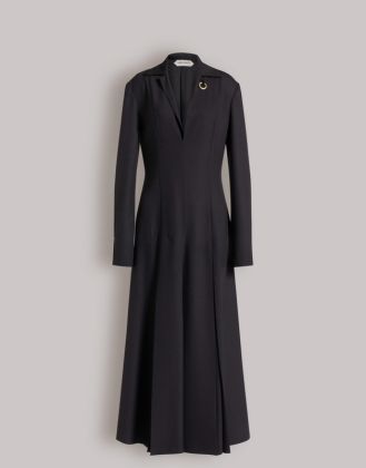 Alberta Ferretti abito tropical wool 54% pl 44% wo 2%ea